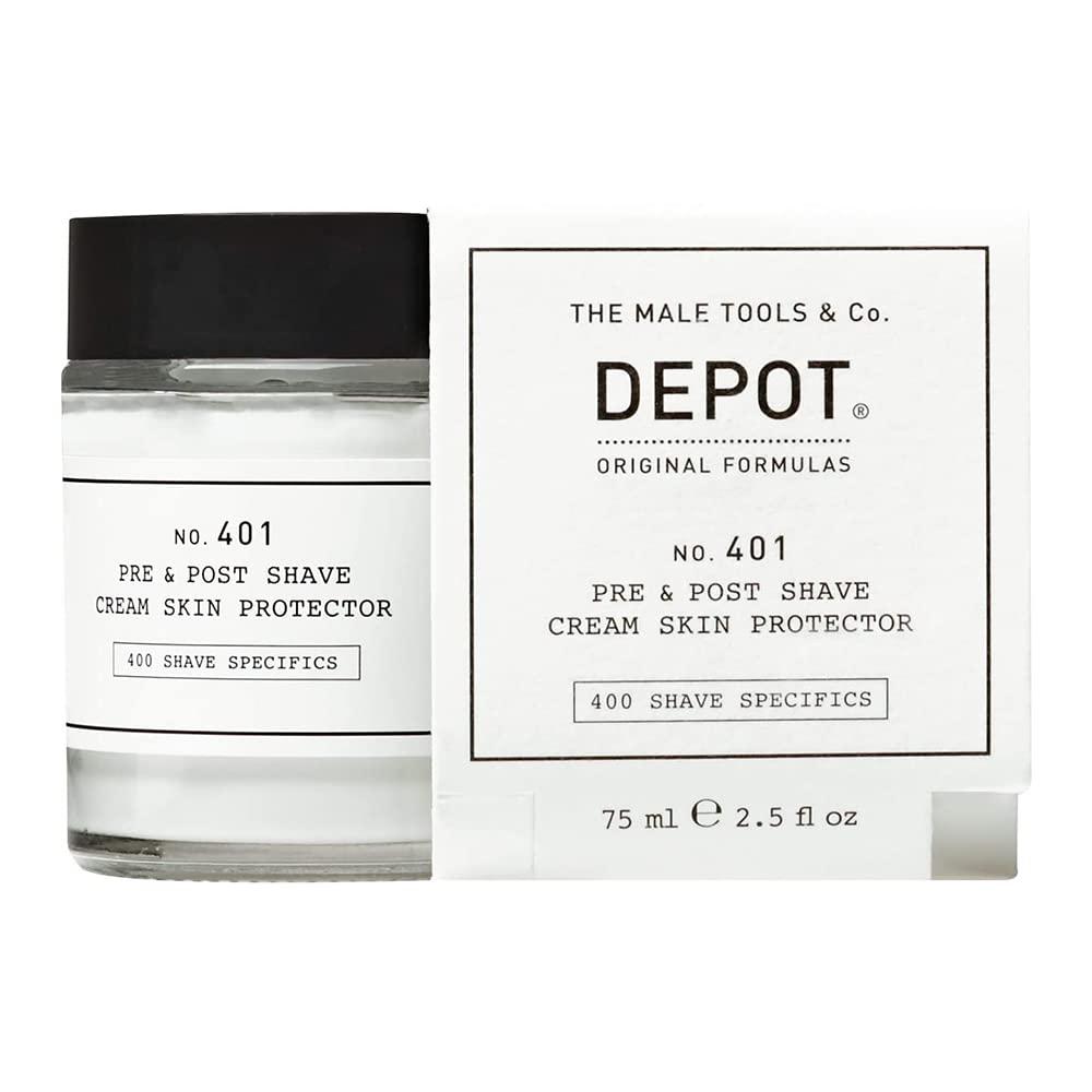 Depot Shaving Cream Beauty and Body Care, 210.0 grams, Unisex, All, Sensitive Skin Types, Olive Oil, Almond Oil, Essential Oil, Glycerin