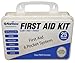 First Voice ANSI-25 25 Person Workplace Wall Mountable ANSI Compliant Plastic First Aid Kit