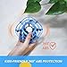 Mini Drone, Levitation UFO Drone, Hand Operated Quad Induction for Kids, Easy Controlled 2 Speed, RC Mini Handheld USB Fan, Flying Ball Toys for Boys and Girls, Tomzon A15 Blue
