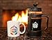 French Press Coffee Maker, Large, 34 Ounces, 8 Cup,  Strongest and Thickest Glass