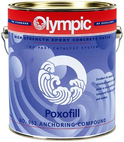 Olympic Poxofill 962QT Epoxy Putty Quart for Large Cracks 962-QT
