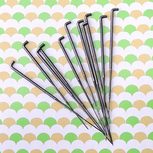 30pcs Mixed Felting Needles Handle Holder Wool Pin Felt Embroidery Home Hand Poking Craft DIY Tool, S/M/L 3 Sizes