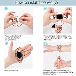 TOMAZON Butterfly Bracelet Bands Compatible for