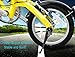 TOPCABIN Bike Kickstand,Child Bicycle Kickstand Single-Side Stand Folding Bicycle Stand Support Rear Mount for 12 14 16 18 20 inch Kids Bike
