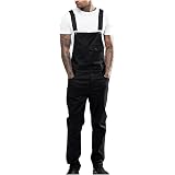 Fashion Mens Overalls Skinny, Denim 