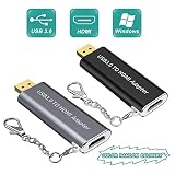 USB to HDMI, USB 3.0 to HDMI HD 1080P Video Graphics Cable Converter for HDTV Audio Video Adapter for Windows XP/10/8.1/8/7 [ NO MAC & Vista ] (Silver)