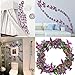 Ewong Butterfly Wall Decals, 36PCS 3D Butterflies Home Decor for Room, Wall Sticker for Girls Room Kids Bedroom Bathroom Baby Nursery Decoration (Purple)