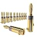 KabelDirekt Banana Plug - 11-16 AWG, Connector (10 Pair), 24K Gold-Plated, Screwable, Suitable for Flexible Connection of the Cable to Hi-Fi Boxes, Amplifiers, AV Receivers and Sound Systems