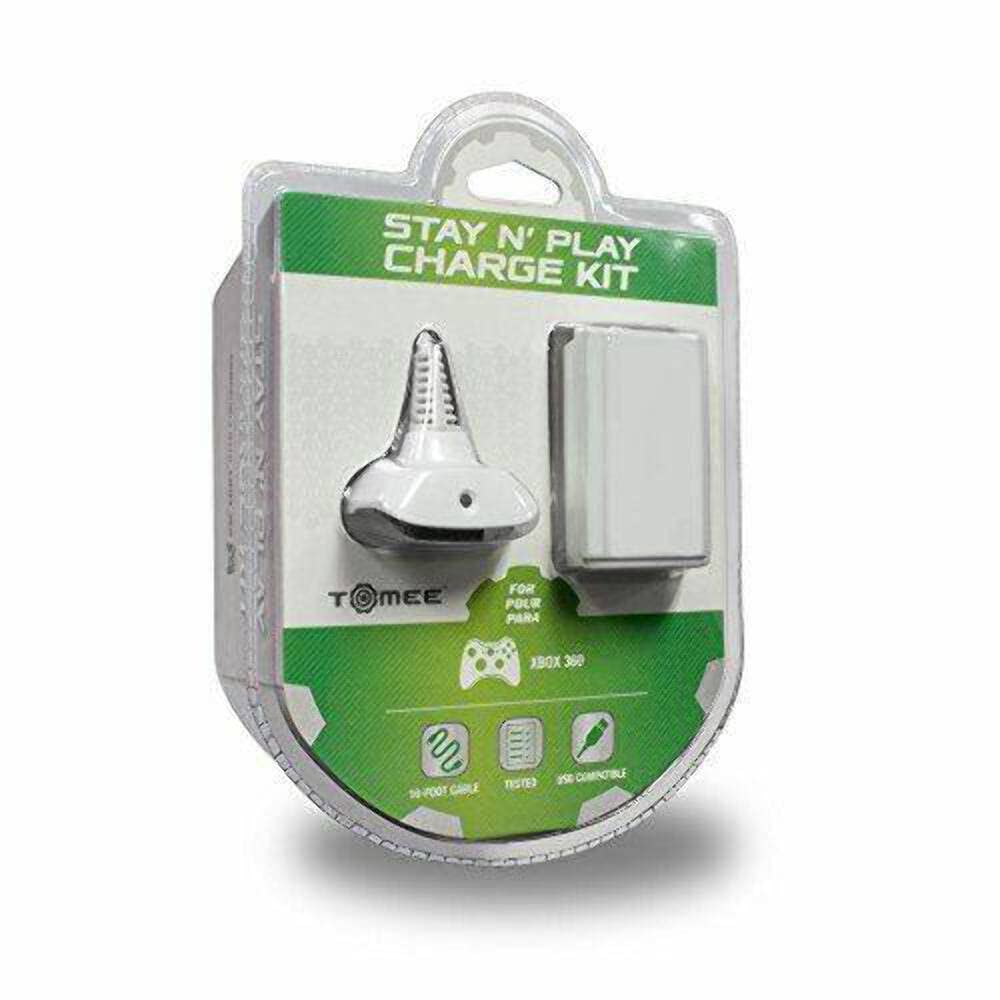 Xbox 360 Hyperkin Charge Kit White