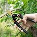 Lakaw Professional Premium Titanium Bypass Pruning Shears (LK-03042)，Garden Shears，Hand Pruners，Garden Clippers.（Black）thumb 4