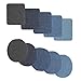 Iron on Patches Jacket Jean Clothes Denim Patches Iron-on Repair Patches Kit by eMgioo, 20 Pieces, 5 Colors