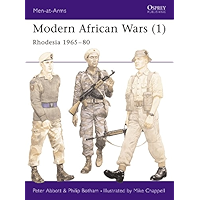 Modern African Wars (1): Rhodesia 1965–80 (Men-at-Arms Book 183) book cover Modern African Wars (1): Rhodesia 1965–80 (Men-at-Arms Book 183) book cover