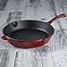 Cuisinart Chef's Classic Enameled Cast Iron 10-Inch Round Fry Pan, Cardinal Red