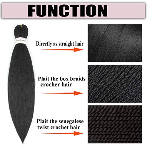 PALAK Pre-stretched Braiding Hair, 20\