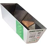 USG Sheetrock Tools Classic Stainless Steel Mud Pan, Heli-Arc Welded, Contoured Bottom, Drywall Mud Pan for Taping, Finishing and Texturing (10-Inch)