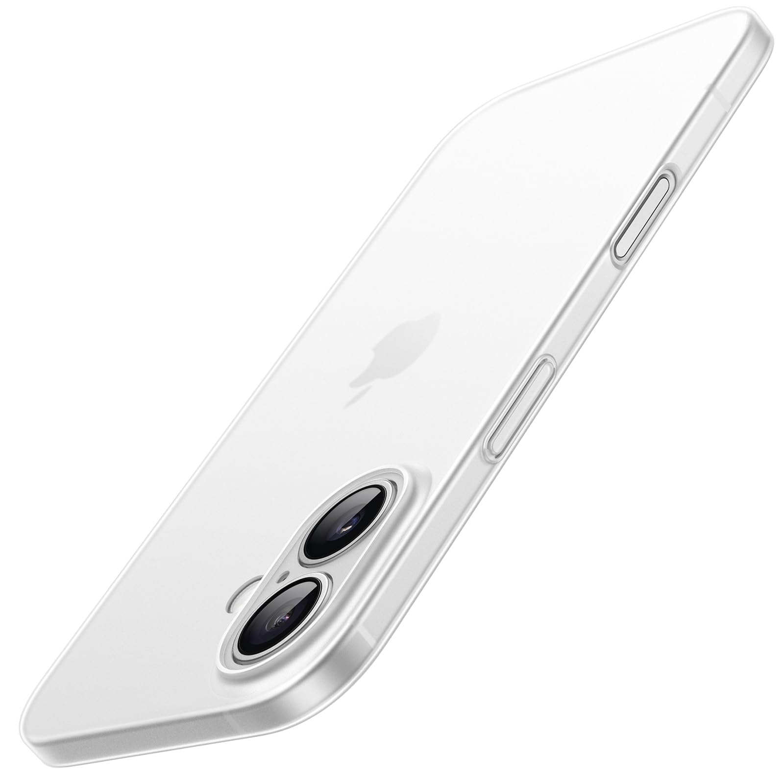 Photo 1 of JETech Ultra Slim Case for iPhone 16 Plus 6.7 Inch, Camera Lens Full Protection, Lightweight Matte Finish PP Hard Minimalist Cover (Frosted Clear)