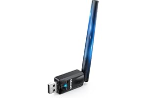 Maxuni USB WiFi Adapter for Desktop PC AC600mbps, PC WiFi Adapter with High Gain Antennas, Wireless Adapter Dual Band 2.4g/5g for Laptop Computer Compatible Windows 7/8/10/11/XP/Linux/Mac OS