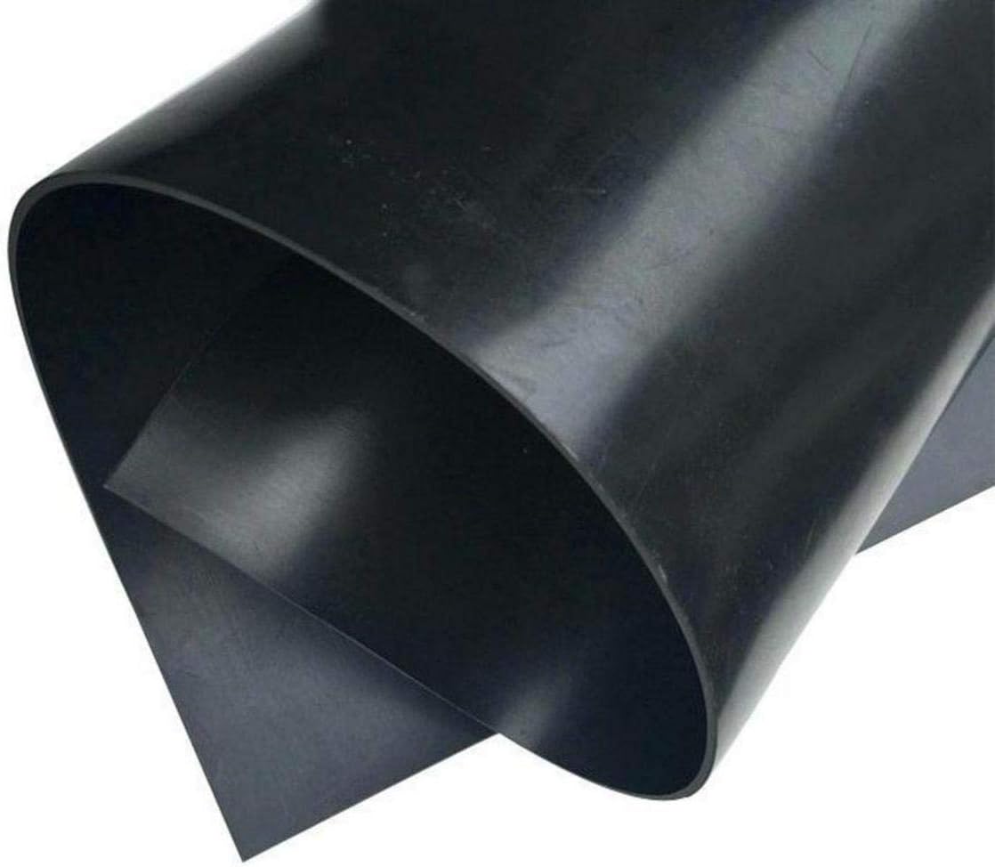 Neoprene Rubber Sheet, Rolls, Strips 1/4" (.250") Thick x 12" Wide x 24" Long Solid Rubber