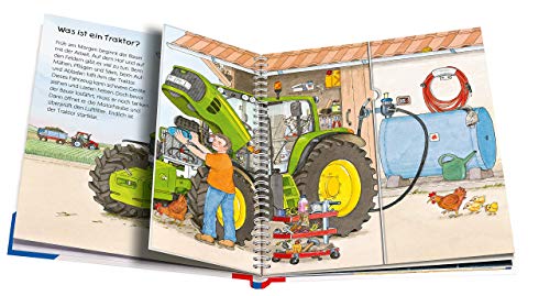 Buchspielbox Wieso? Weshalb? Warum? Junior. Der Traktor + Fahrzeugsticker | ab 2 Jahren | Geschenk-Set – Bild 5