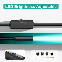 Endoscope with Light,1080P HD Borescope Camera with