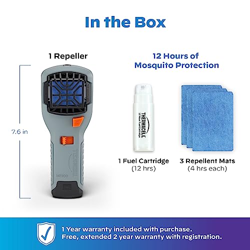 Thermacell MR300 Portable Mosquito Repeller; Highly Effective Mosquito