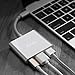 AuKing USB C Digital AV Multiport Adapter,USB 3.1 Type C hub to HDMI 4K UHD,USB 3.0 and USB C Charging Port for New Apple MacBook Chromebook Pixel and More USB C Devices
