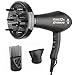 Professional Infrared Ionic Hair Dryer, Blow Dryer with Diffuser, Concentrator and Comb, 1875w Powerful Hair Dryer Faster Drying, 2 Speeds 3 Heat with Cool Shot Button, Black