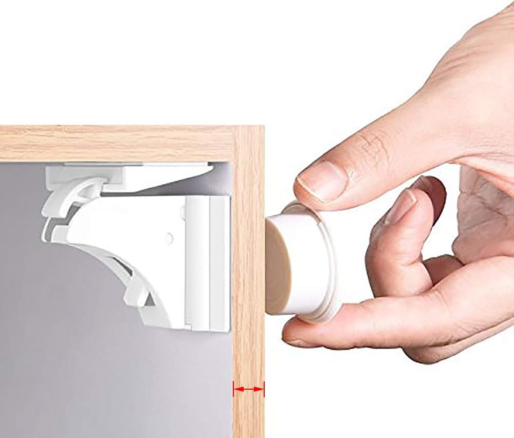 magnetisch Schrank Kind Schlösser, AOLVO Baby Sicherheit Schlösser Pet