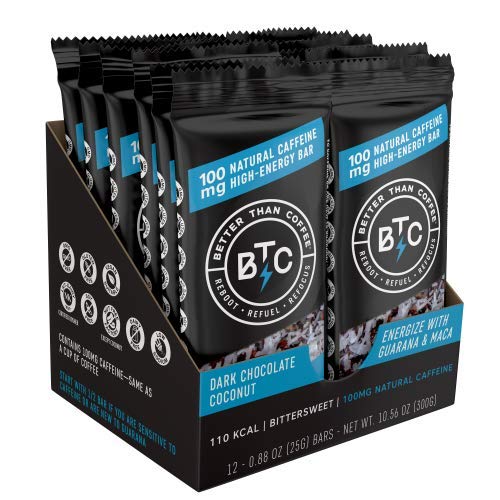 Better Than Coffee Energy Bars Caffeine Energy Bars Gluten Free