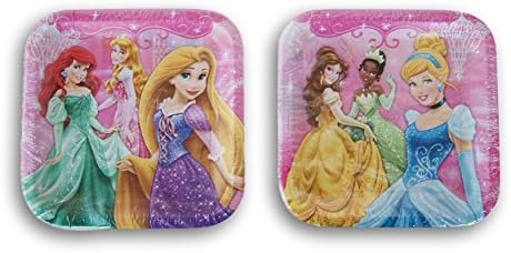 Disney Princess Party Plate Set - 16 Piece