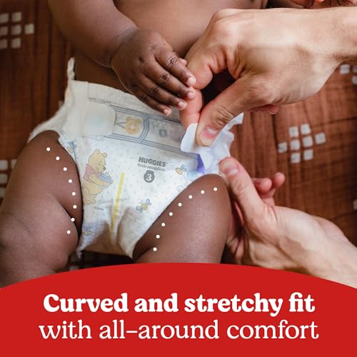 HUGGIES NEWBORN DIAPERS, LITTLE SNUGGLERS BABY DIAPERS, SIZE PREEMIE (UP TO 6 LBS), 30 COUNT