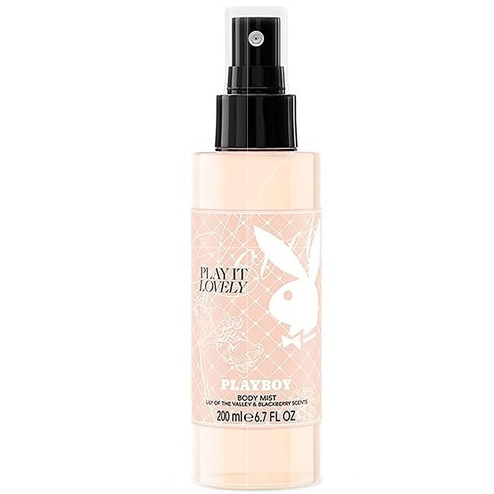 Playboy Play It Lovely Female Body Mist, 2 ml
