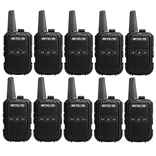 Retevis RT15 Small Walkie Talkies Long Range Rechargeable UHF FRS 16