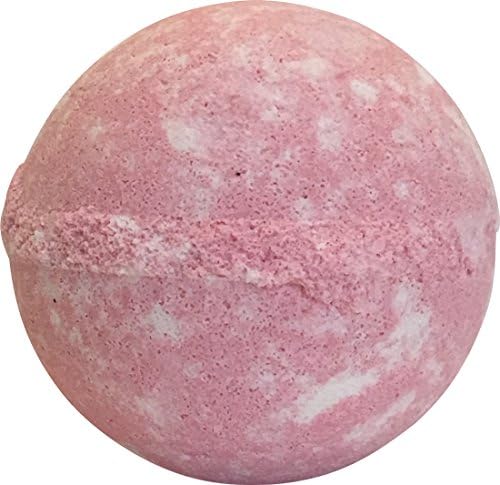 Sisters in Spa Island Girl Vanilla Raspberry Large 4.3 Oz. Organic and Natural Bath Bomb with Essential Oils - Made in the USA