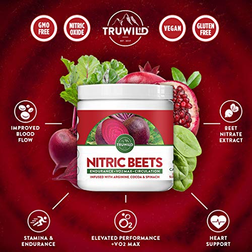 TRUWILD Nitric Beets Circulation Superfood, Nitric Oxide Boosting