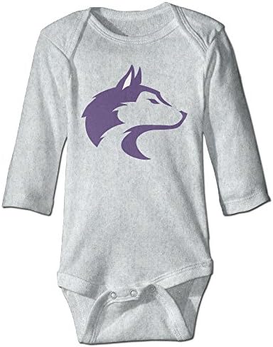 Kamici Baby Washington Huskies Long Sleeve Climb Clothes White