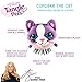 Tangle Pets CUPCAKE THE CAT- The Detangling Brush in a Plush, Great for Any Hair Type, Removable Plush, As Seen on Shark Tank