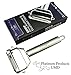 Ultra Sharp Professional Quality #1 Dual Peeler today Julienne & Vegetable Peeler FDA approved stainless steel. Ideal for apples, pears, potatoes, carrots, cucumbers, zucchinis, squashes and daikons.
