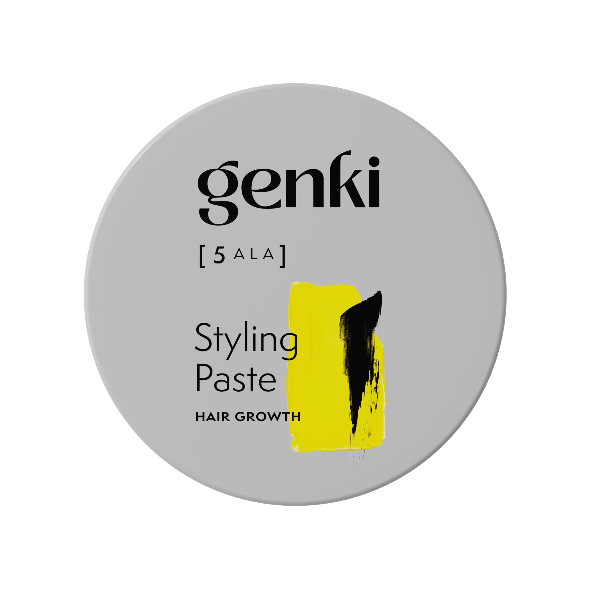 Genki Haircare Hair Growth Styling Paste für Männer und Frauen mit 5-ALA 100 ml Pflege und Styling Stärkt nachweislich das Haarwachstum Mittlerer Halt Haarwachs Haarstyling-Paste