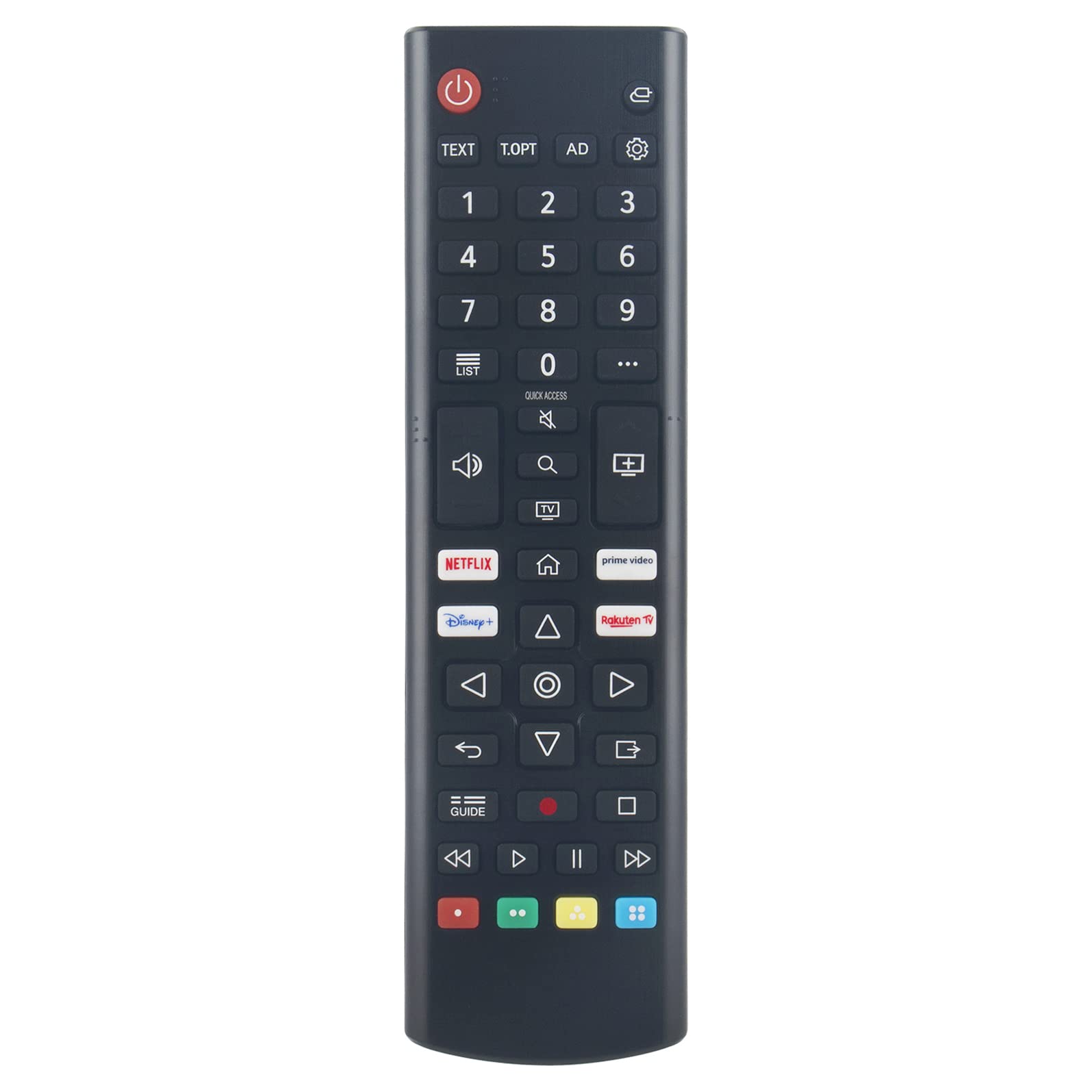 VINABTY AKB76037605 Replacement Remote Compatible with LG LED UQ75 4K Smart TV UP7700 UP7800 43UP77009LB 50UP77009LB 55UP77009LB 65UP77009LB 75UP77009LB 43UP78009LB 50UP78009LB 55UP78009LB