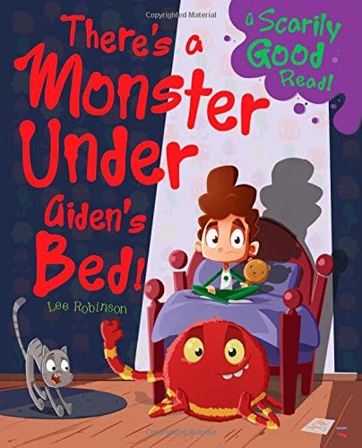 There's a Monster Under Aiden's Bed!: Monster Under My Bed Paperback – November 11, 2014