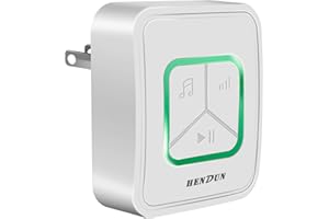 Hendun Upgraded Power Failure Alarm, GFCI Circuit Failed Dector Alerter, Smart Power Outage Reminder for Freezer in Garage, Monitor Power Cut of CPAP, Breaker and GFI/GFCI Trip Alarm