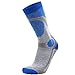 Pure Athlete Elite Ski Socks for Boys and Girls - Kids Merino Wool Youth Snowboard and Skiing Socks - Junior Warm Winter Sock (S/M, Blue)