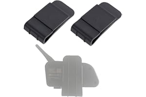 GaiRen 2 PCS Belt Clips for V4 V6 with USB-C, Q7, Q2, V7, Q8, MS20 Referee Headset Accessories and Motorcycle Helmet Clip Mounts