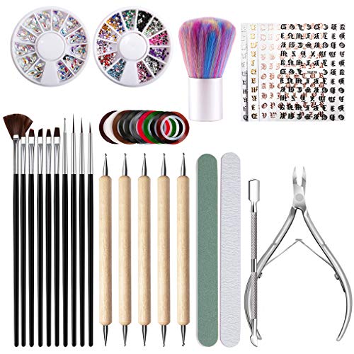 Excellent kit to decorate your nails