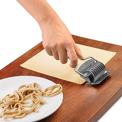 Raza Noodle Cookie Cutter Pastry Tools Bakeware Embossing Dough Roller Lattice Craft Cooking Tools