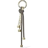 Michael Kors Charms Novelty Speckled Cord Bag Charm, Gold-Tone Hardware/Birch