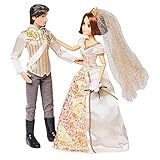 Disney Rapunzel and Eugene Classic Wedding Doll Set - Tangled Ever After