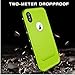 SpringRay iPhone Xs Max Waterproof Case IP68 Certified Shockproof Dustproof Snowproof Full Body Rugged Protective Cover with Built-in Screen Protector for iPhone Xs Max 2018 Released 6.5 inch (Green)
