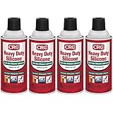 CRC 7.5 Ounce 05074 Heavy Duty Silicone Lubricant-7.5 Wt Oz - 4 Pack